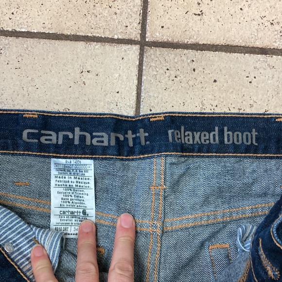 Carhartt, relaxed boot cut jeans (size 34/34) - Picture 8 of 9